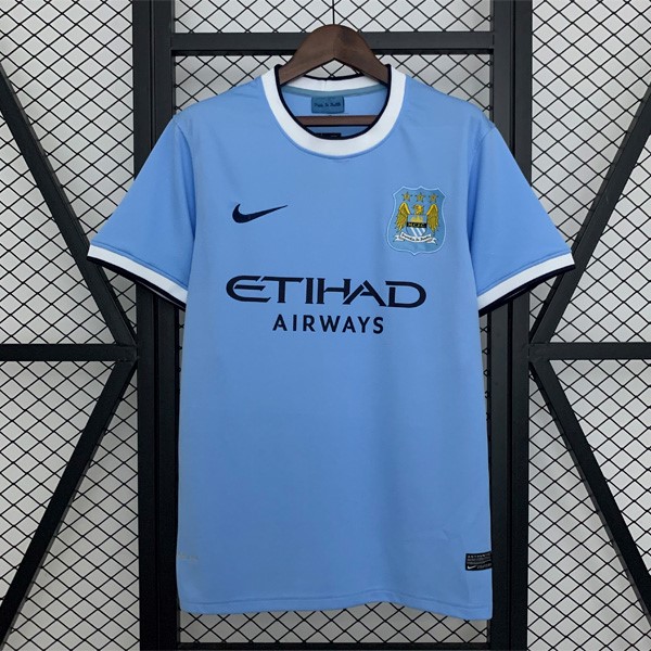 Tailandia Camiseta Manchester City Primera Retro 2013-2014